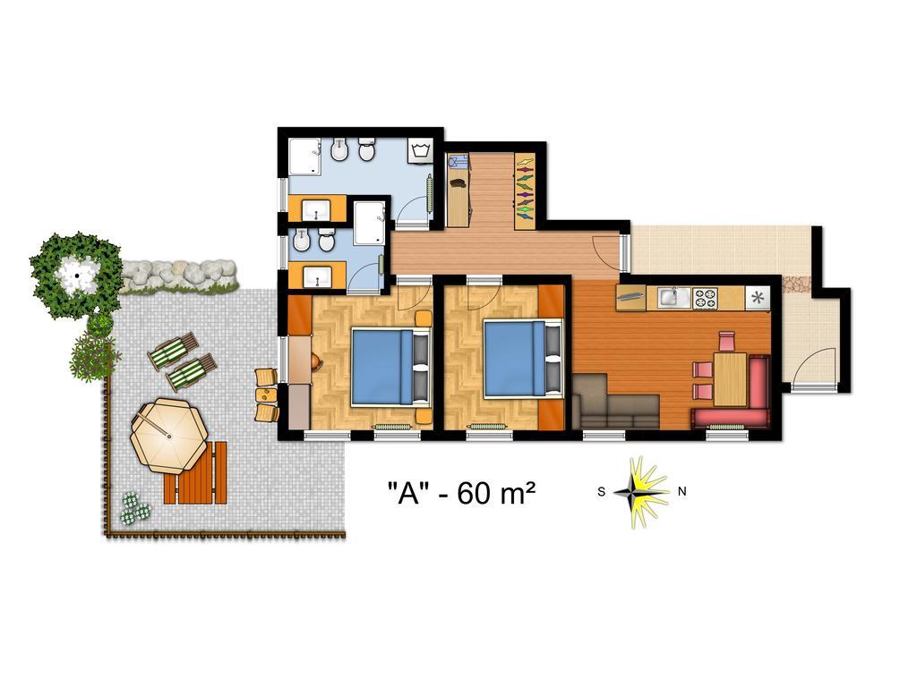 Apartament Ciasa Col Cuch La Villa  Zewnętrze zdjęcie
